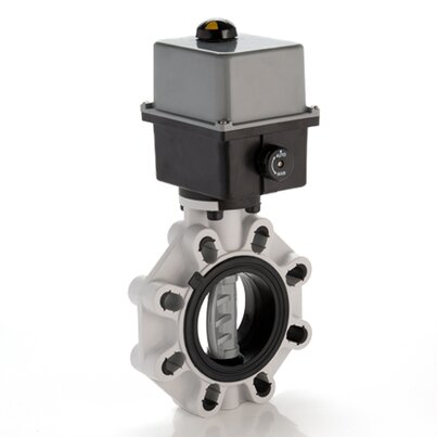 FKOC/CE 90-240V AC LUG ANSI - Valvola a farfalla a comando elettrico DN 65:100