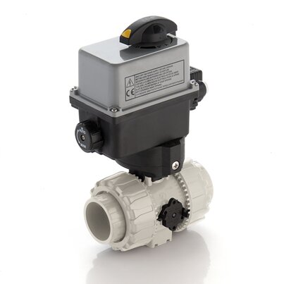 VKDDM/CE 24 V AC/DC - DUAL BLOCK® vanne à bille à 2 voies actionnée électriquement DN 10:50