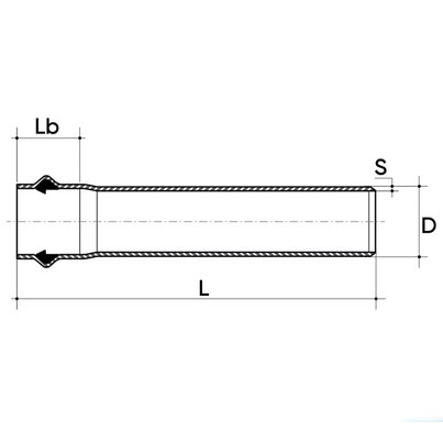 VDA-Druckrohr PN12.5