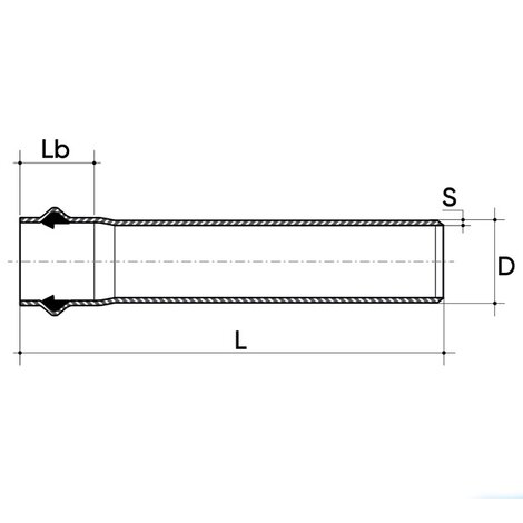 VDA-Druckrohr PN12.5