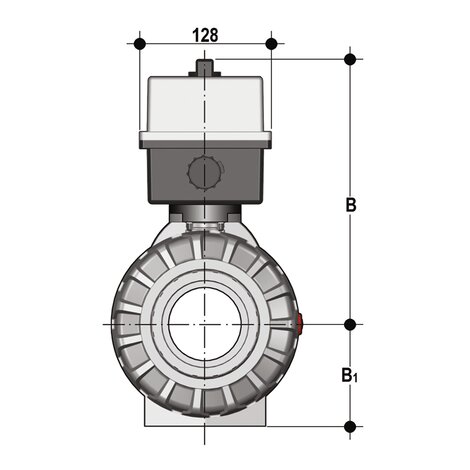 quote comuni - VALVOLA A SFERA A 2 VIE DUAL BLOCK® A COMANDO ELETTRICO