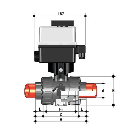 VKDIF/CE 90-240 V AC DN 10:50