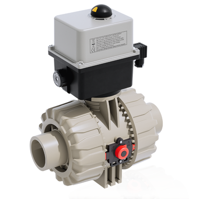 VKDDM/CE 24 V AC/DC - DUAL BLOCK® Vanne à boisseau sphérique à 2 voies à commande électrique DN 65:100