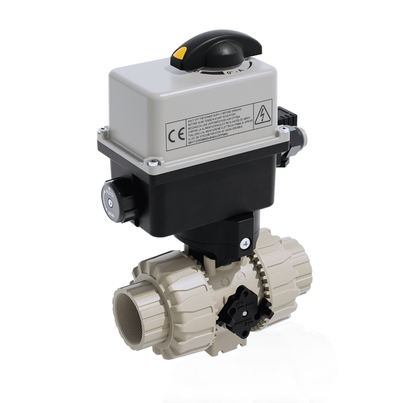 VKDFM/CE 24 V AC/DC - DUAL BLOCK® vanne à bille à 2 voies actionnée électriquement DN 10:50