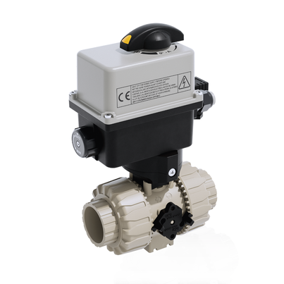 VKRIM/CE 24 V AC/DC 4-20 mA - DUAL BLOCK® 2-Wege-Kugelhahn mit elektrischer Betätigung DN 10:50