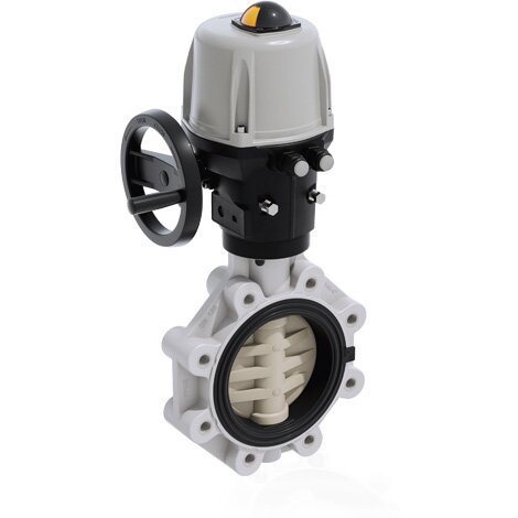 FKOM/CE 90-240V AC LUG ANSI - Electrically actuated butterfly valve DN 125:200