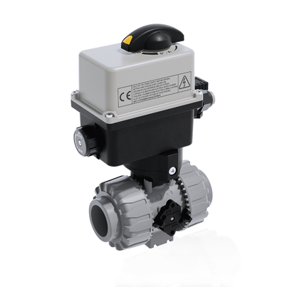 VKDAC/CE 24 V AC/DC - DUAL BLOCK® Vanne à boisseau sphérique à 2 voies à commande électrique DN 10:50