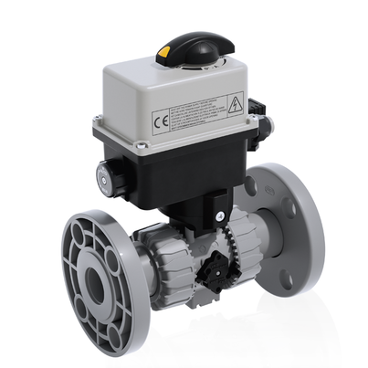 VKDOAC/CE 90-240 V AC - DUAL BLOCK® Elektrisch betätigter 2-Wege-Kugelhahn DN 10:50