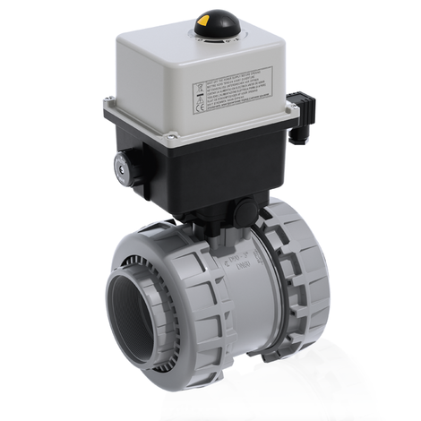 VXEFC/CE 24 V AC/DC - electrically actuated  EASYFIT 2-way ball valve