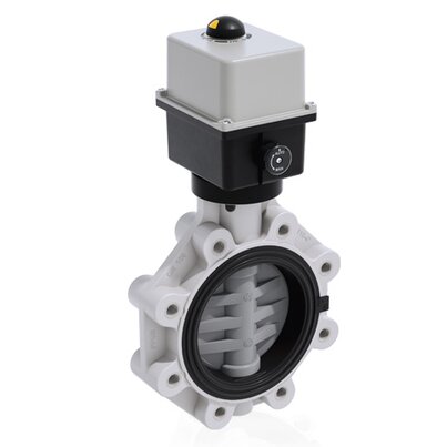 FKOC/CE 24V AC/DC LUG ISO-DIN - Valvola a farfalla a comando elettrico DN 125:200