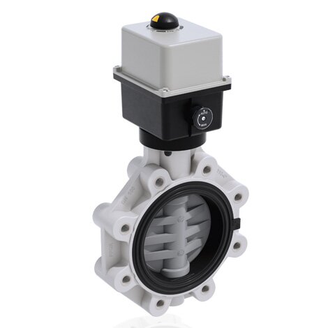 FKOC/CE 90-240V AC LUG ISO-DIN - Valvola a farfalla a comando elettrico DN 125:200
