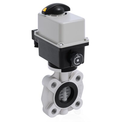 FKOC/CE 90-240V AC LUG ISO-DIN - Vanne papillon à commande électrique DN 65:100