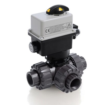 TKDNV/CE 90-240 V AC - DUAL BLOCK® Vanne à bille à 3 voies à commande électrique DN 10:50