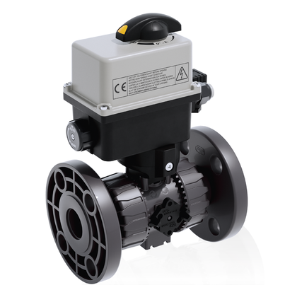 VKROV/CE 90-240 V AC 4-20 mA - Electrically actuated DUAL BLOCK® regulating ball valve DN 10:50