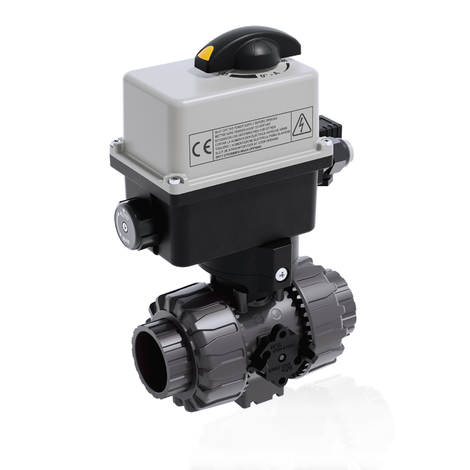 VKRIV/CE 24 V AC/DC 4-20 mA - Regulating ball valve DN 10:50