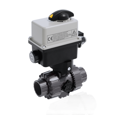 VKDNV/CE 24 V AC/DC - DUAL BLOCK® Elektrisch betätigter 2-Wege-Kugelhahn DN 10:50