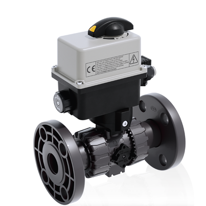VKDOAV/CE 24 V AC/DC - DUAL BLOCK® elektrisch betätigter 2-Wege-Kugelhahn DN 10:50