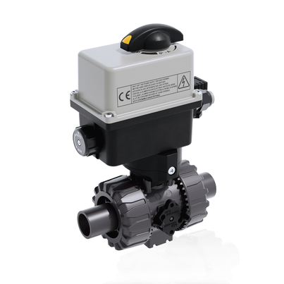 VKDDV/CE 90-240 V AC - DUAL BLOCK® Vanne à boisseau sphérique à 2 voies à commande électrique DN 10:50