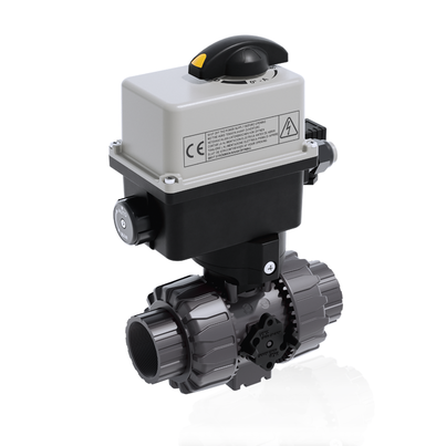 VKDFV/CE 90-240 V AC - DUAL BLOCK® Vanne à boisseau sphérique à 2 voies à commande électrique DN 10:50