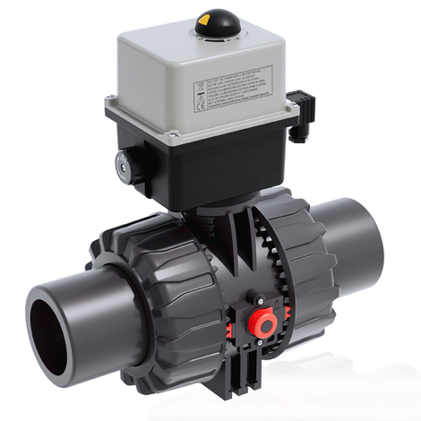 VKDJV/CE 90-240 V AC - Elektrisch betätigter Kugelhahn DN 65:100