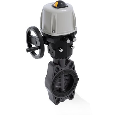 FEOV/CE 24V AC/DC - Valvola a farfalla a comando elettrico DN 125:150
