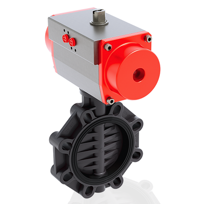 FEOV/CP NC - Valvola a farfalla a comando pneumatico DN 200