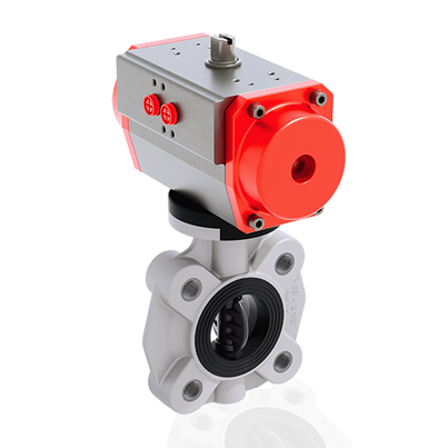 FKOV/CP NO LUG ISO-DIN - Valvola a farfalla a comando pneumatico DN 65
