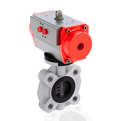 FKOV/CP NC LUG ANSI - Valvola a farfalla a comando pneumatico DN 65