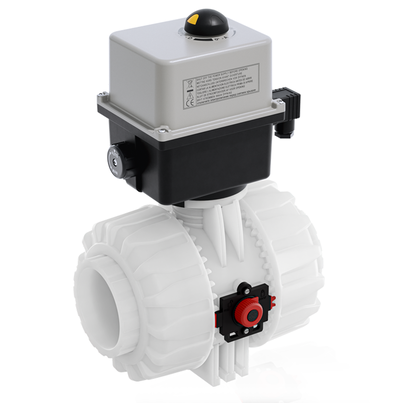 VKDIF/CE 24 V AC/DC - Valvola a sfera a 2 vie DUAL BLOCK® a comando elettrico DN 65:100