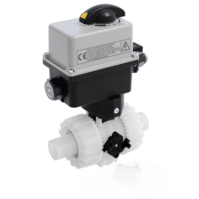 VKDDF/CE 24 V AC/DC - DUAL BLOCK® Vanne à boisseau sphérique à 2 voies à commande électrique DN 10:50