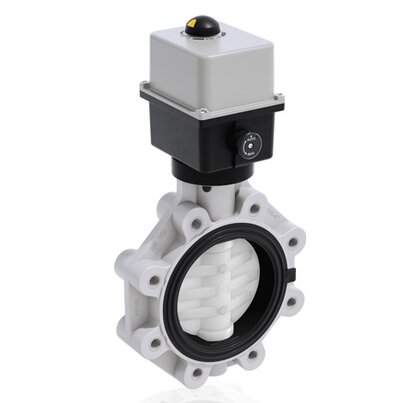 FKOF/CE 24V AC/DC LUG ISO-DIN - Valvola a farfalla a comando elettrico DN 125:200