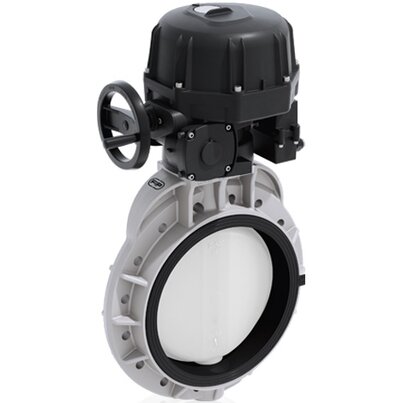 FKOF/CE 24V AC/DC - Valvola a farfalla a comando elettrico DN 350:400