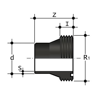 <P>Bend 90°, PE 100, SDR 11, short</P>