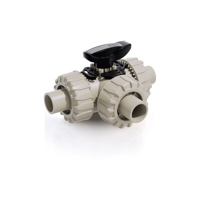 TKDDM - Valvola a sfera a 3 vie DUAL BLOCK® DN 15÷50