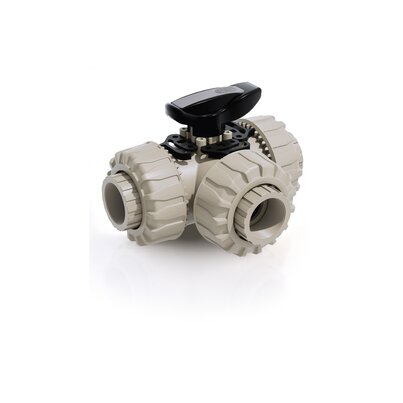 TKDFM - Valvola a sfera a 3 vie DUAL BLOCK® DN 15÷50