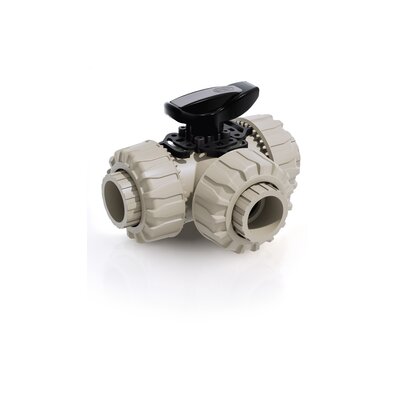TKDIM - Valvola a sfera a 3 vie DUAL BLOCK® DN 15:50