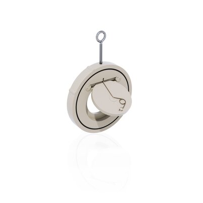 FROM - Valvola di ritegno a clapet - Molla in Hastelloy DN 32÷400