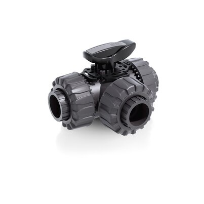 LKDLV - Valvola a sfera a 3 vie DUAL BLOCK® DN 10:50