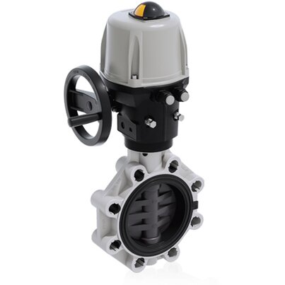 FKOV/CE 90-240V AC - Valvola a farfalla a comando elettrico DN 125:200