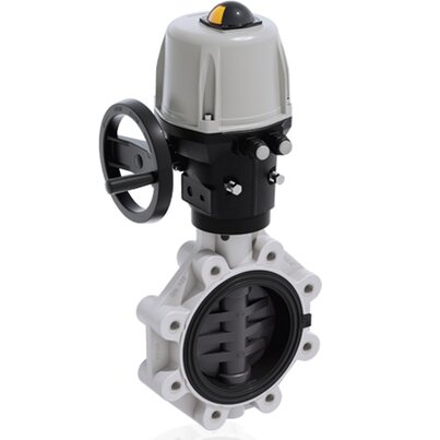 FKOV/CE 24V AC/DC LUG ANSI - Valvola a farfalla a comando elettrico DN 125:200