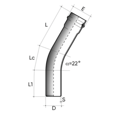 Tubo a pressione PN10 liscio NF EN 1452
