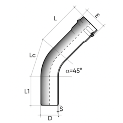 Tubo a pressione PN10 liscio NF EN 1452