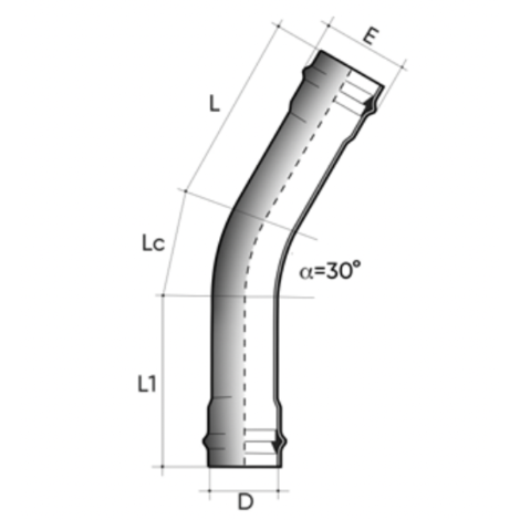 Tubo a pressione PN10 liscio NF EN 1452