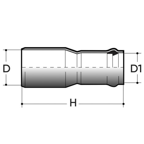 Riduzione con Flangia PN10
