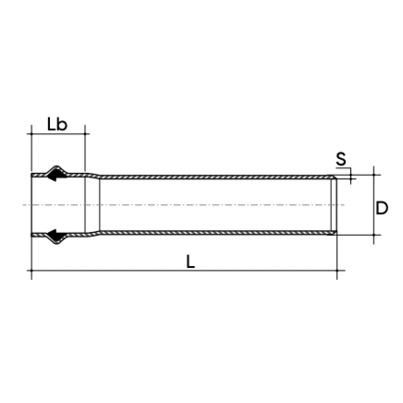 Conduite sous pression PN10 NF EN 1452 Forsheda