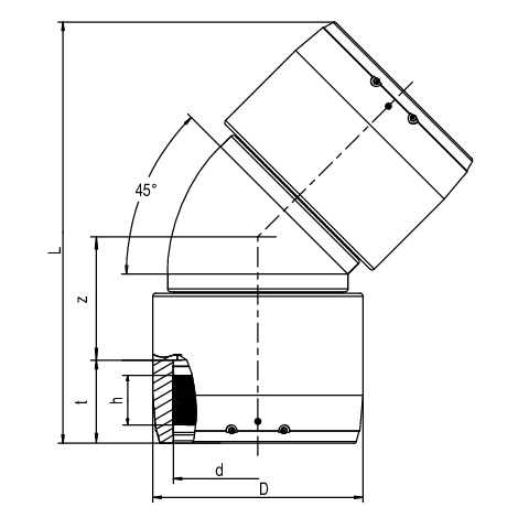 Angolo 45°, SDR 11