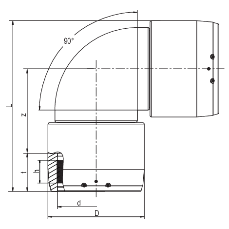Angolo 90°, SDR 11