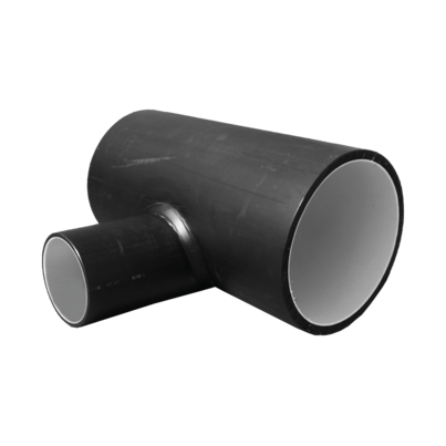 <P>Ramo ridotto a 90° con uscita decentrata (raccordo a spigot)</P>